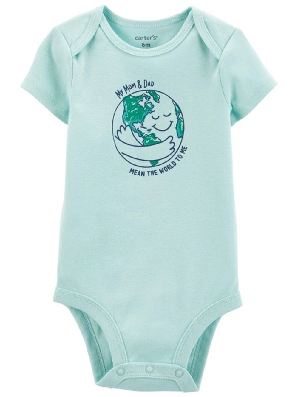 5/$25 NWT Carter's Heart Planet Bodysuit Size 6 Months